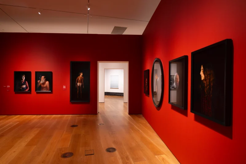 Installation shot from Catherine Opie: To Be Seen, @ National Portrait Gallery
