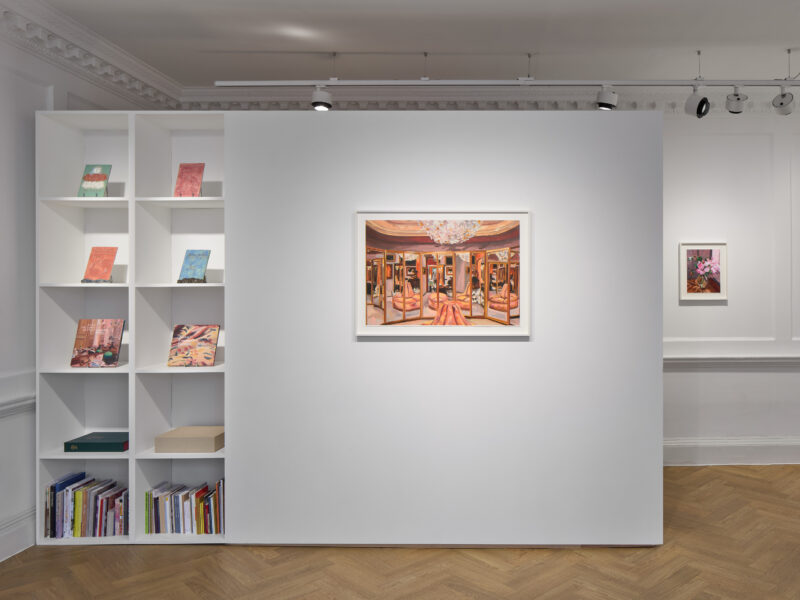 Installation shot from Anna Freeman Bentley: Reflections, @ Canopy Collections