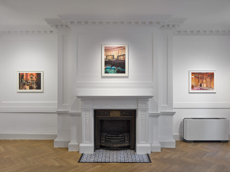 Installation shot from Anna Freeman Bentley: Reflections, @ Canopy Collections