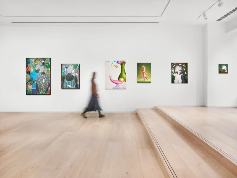 Installation shot from Dreaming in Colour, @ Opera Gallery