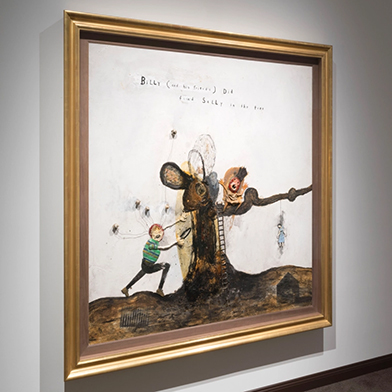 Image from David Lynch, at Pace, Berlin