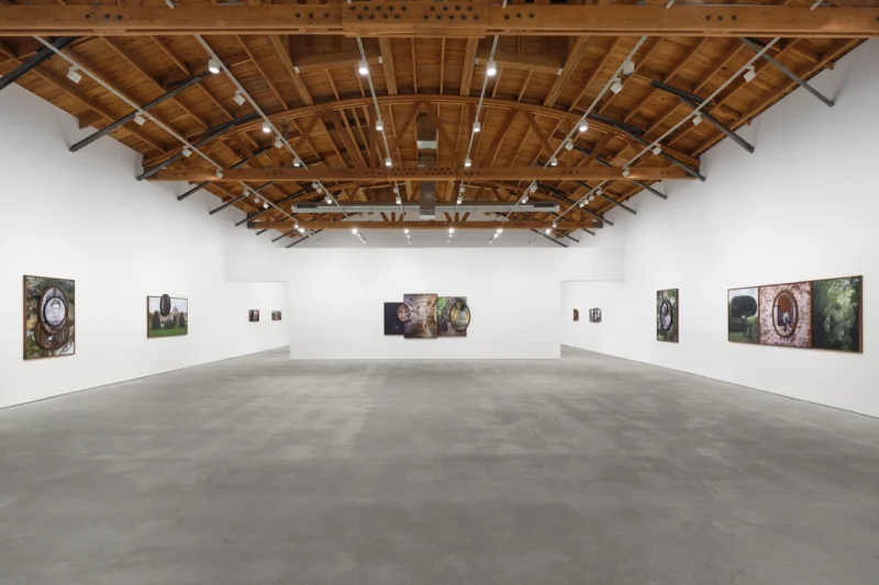 Installation shot from Todd Gray: Portals, @ Perrotin