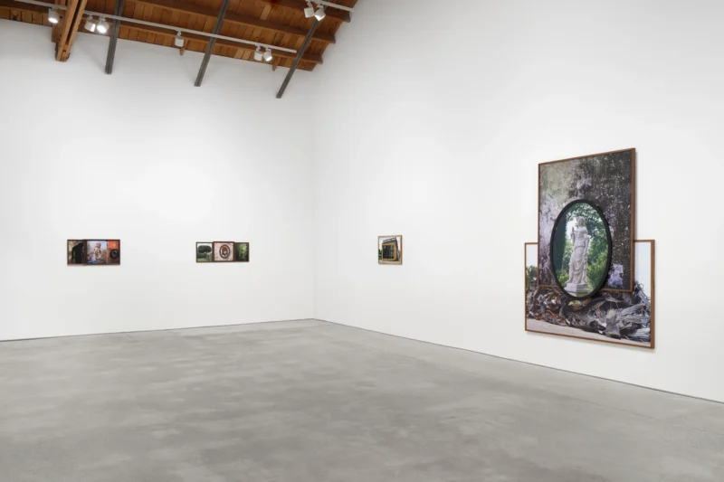 Installation shot from Todd Gray: Portals, @ Perrotin