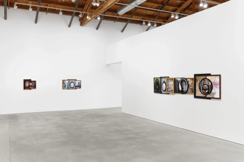 Installation shot from Todd Gray: Portals, @ Perrotin