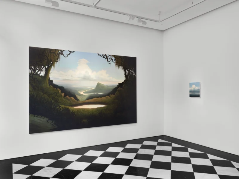 Installation shot from Sholto Blissett: Orders of Magnitude, @ Pilar Corrias