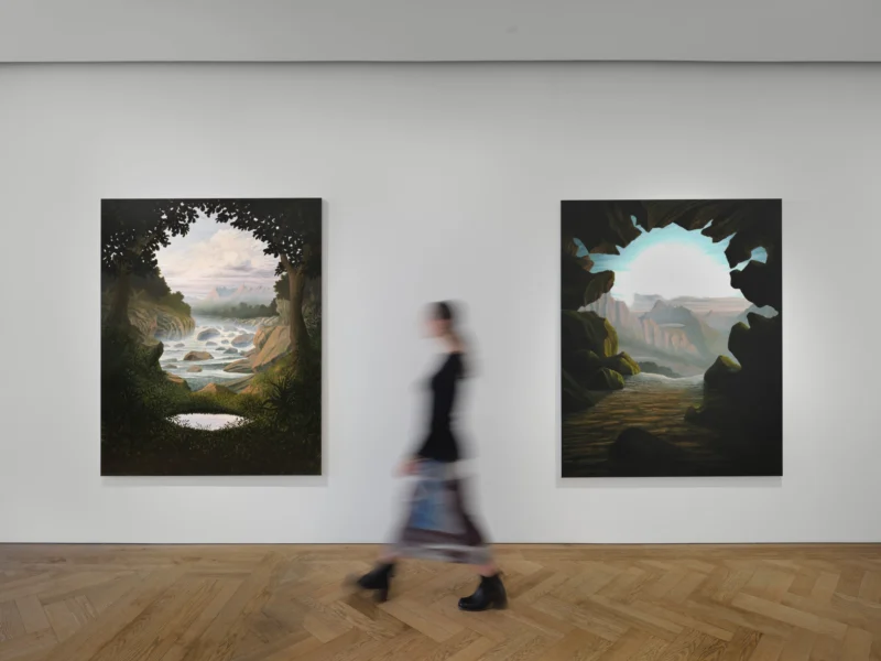 Installation shot from Sholto Blissett: Orders of Magnitude, @ Pilar Corrias