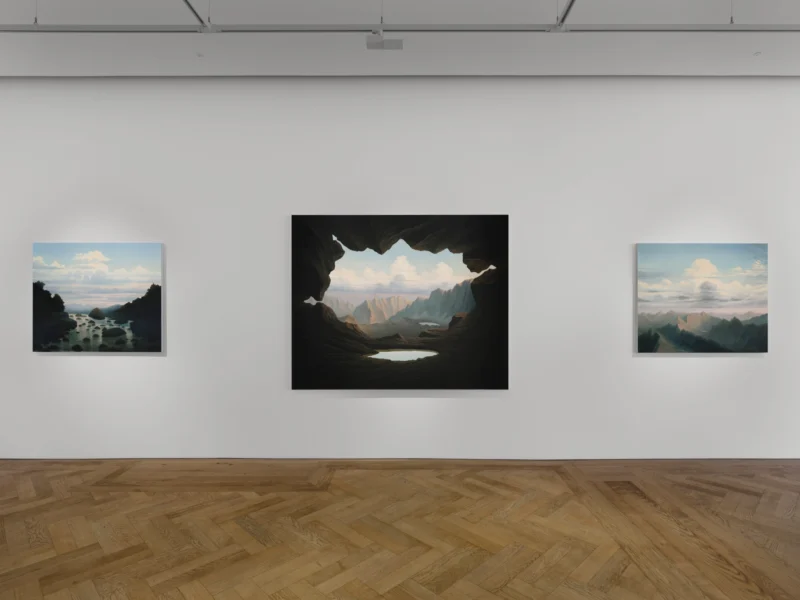 Installation shot from Sholto Blissett: Orders of Magnitude, @ Pilar Corrias