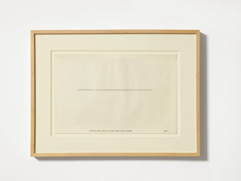 Robert Barry, Untitled, 1972