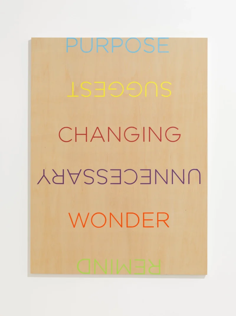 Robert Barry, Untitled, 2024