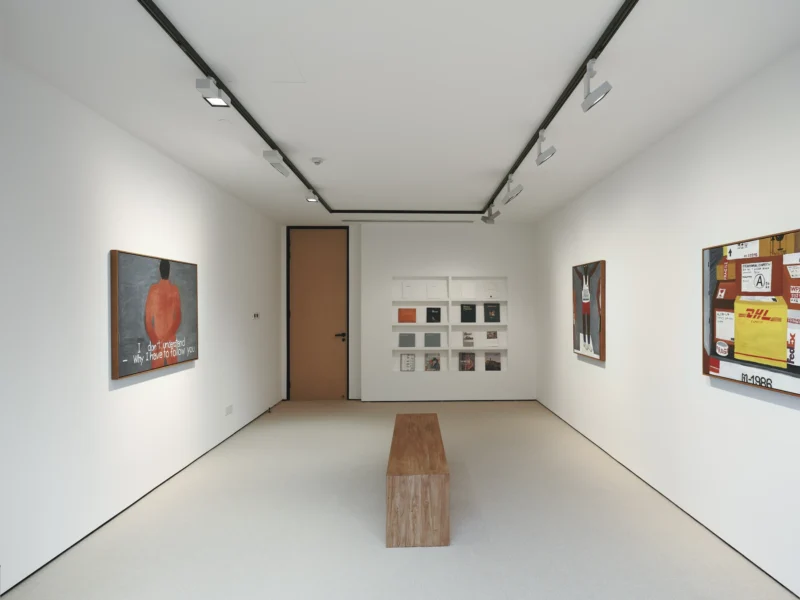 Installation shot from Tuapennot: I Don’t Understand Why I Have To Follow You, @ SHENME ART Project & Consultancy