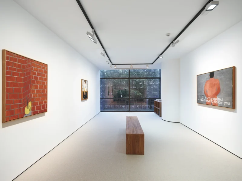 Installation shot from Tuapennot: I Don’t Understand Why I Have To Follow You, @ SHENME ART Project & Consultancy