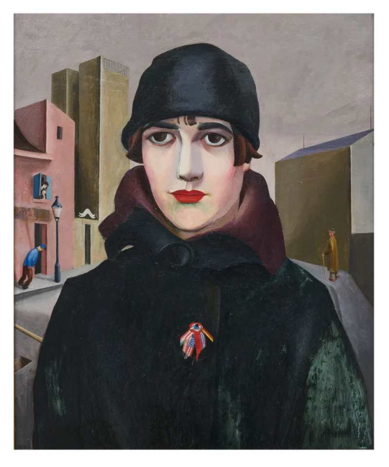 Niklaus Stoecklin, Nelly, auch: Strassenmädchen (Nelly, also Streetwalker), 1919