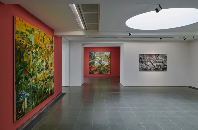 Installation shot from Cecily Brown: Picture Making, @ Serpentine Galleries