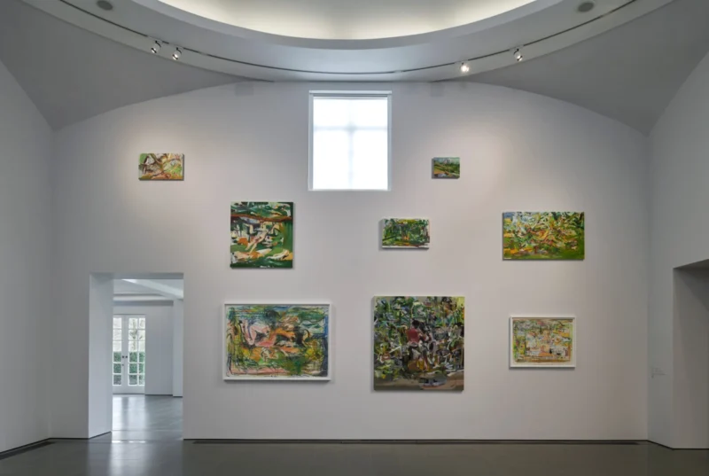 Installation shot from Cecily Brown: Picture Making, @ Serpentine Galleries