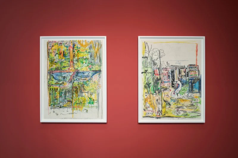 Installation shot from Cecily Brown: Picture Making, @ Serpentine Galleries