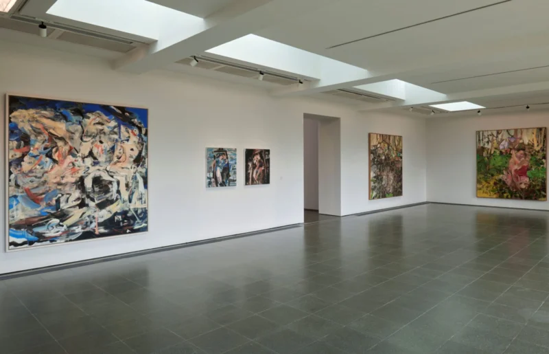 Installation shot from Cecily Brown: Picture Making, @ Serpentine Galleries