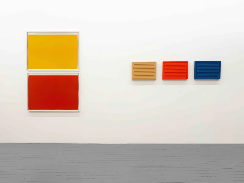 Installation shot from COLOR/FORM, @ Susan Sheehan Gallery