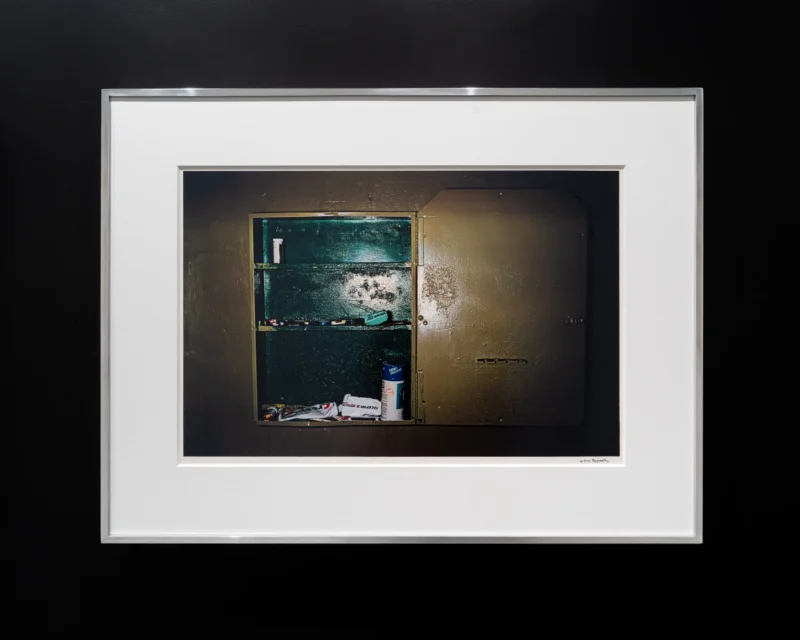 Installation shot from William Eggleston: Six Prints, One Scale, @ Zander Galerie