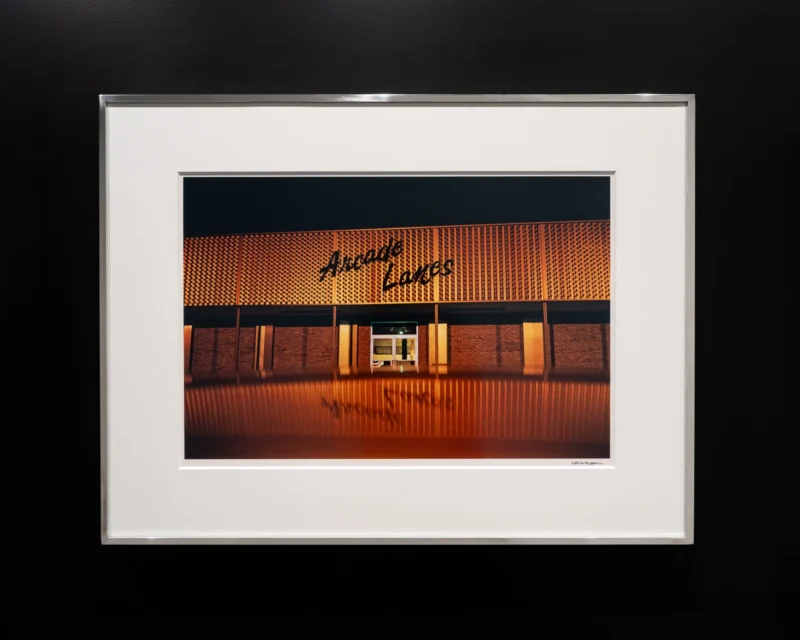 Installation shot from William Eggleston: Six Prints, One Scale, @ Zander Galerie