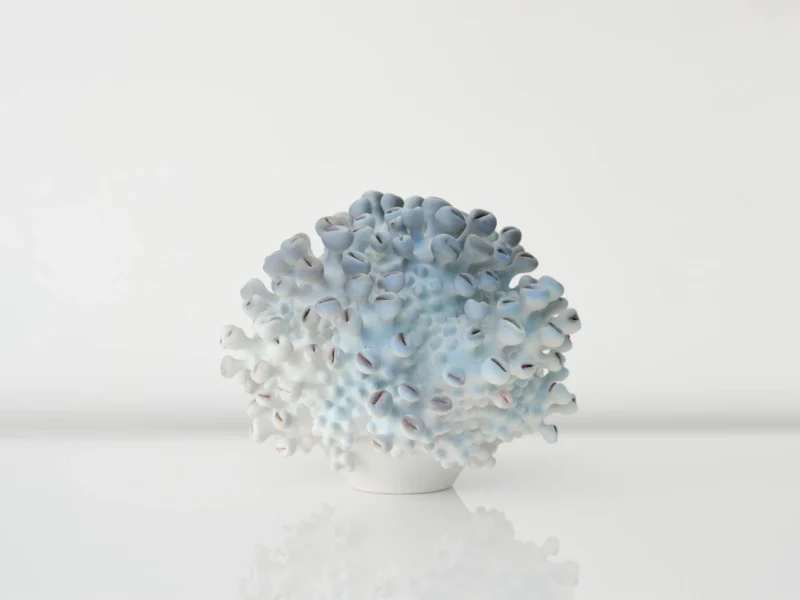Eva Zethraeus, Pale Blue Cluster with Lavender Details, 2025
