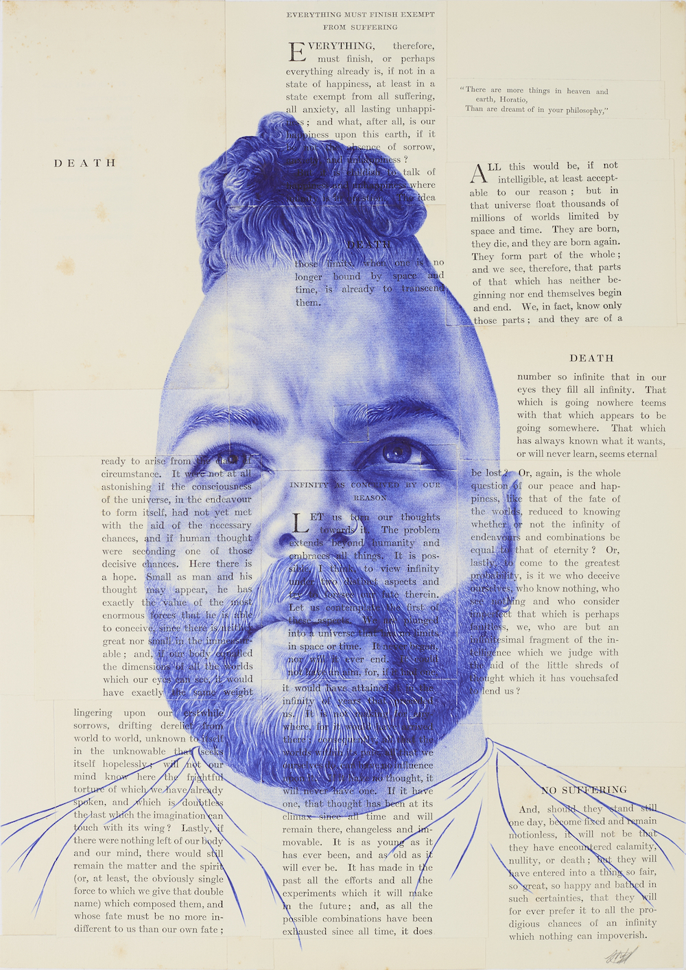 Image for Habib Hajallie: Black & Blue, at Larkin Durey