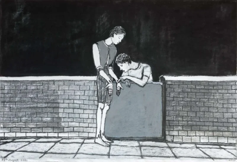 Richard Kenton Webb, Doubt, from the Passion series, 2021