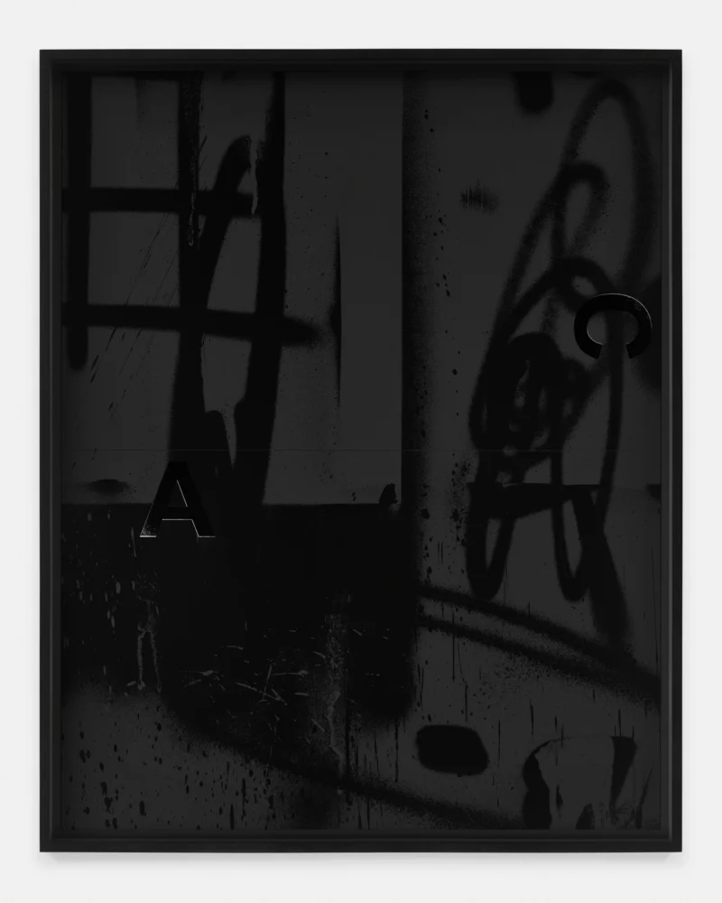 Adam Pendleton, Black Dada Drawing (C/A), 2023