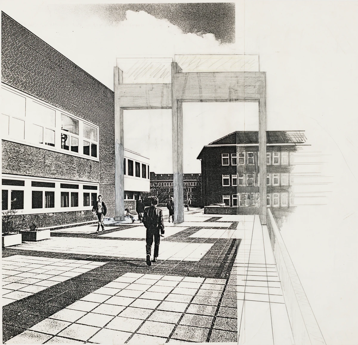 Isa Genzken, Untitled (ABC), 1986/1987