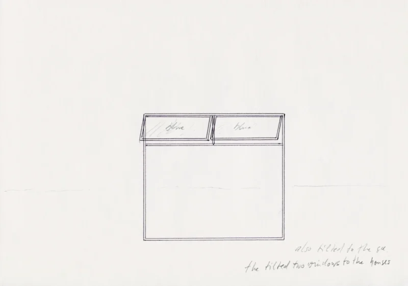 Isa Genzken, Untitled (Model for Window, Knokke-Heist), 1999