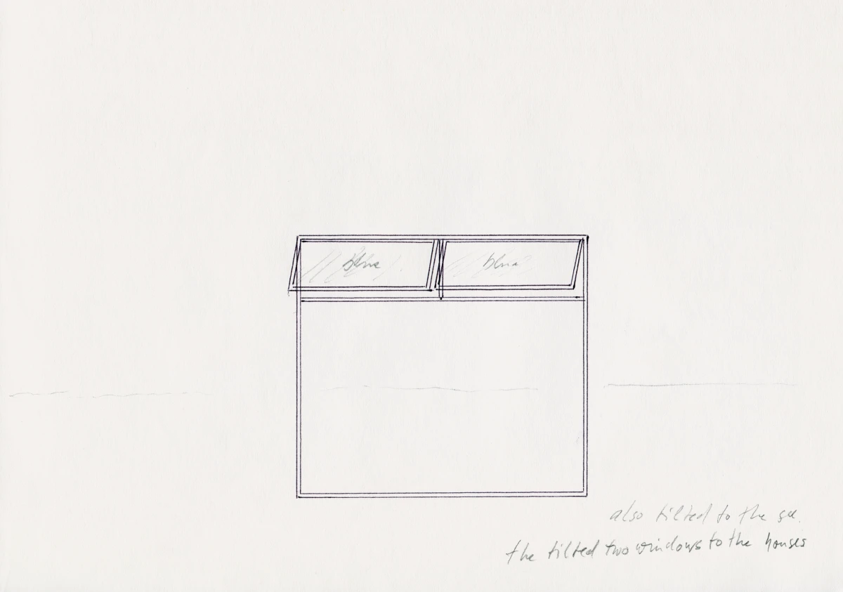 Isa Genzken, Untitled (Model for Window, Knokke-Heist), 1999