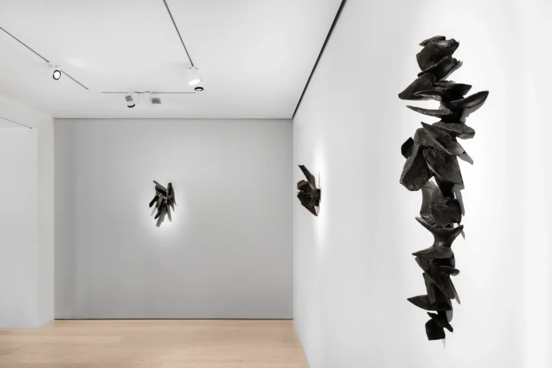 Installation shot from Alicia Penalba: Formes volantes, @ A&R Fleury
