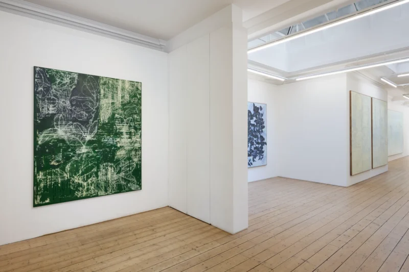 Installation shot from Shaan Syed: The Judge’s Quarters, @ Ab-Anbar