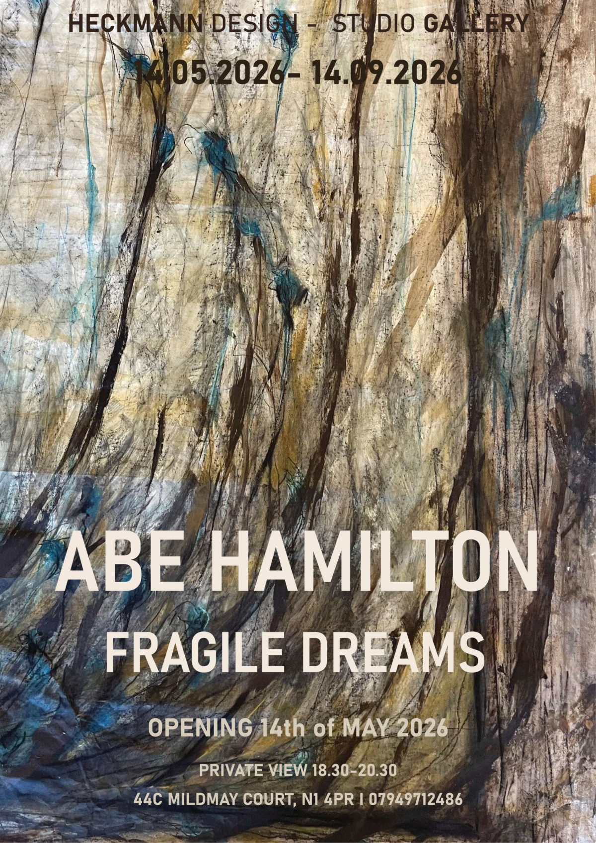 Image for Abe Hamilton: Fragile Dreams, at Heckmann Design Studio & Gallery
