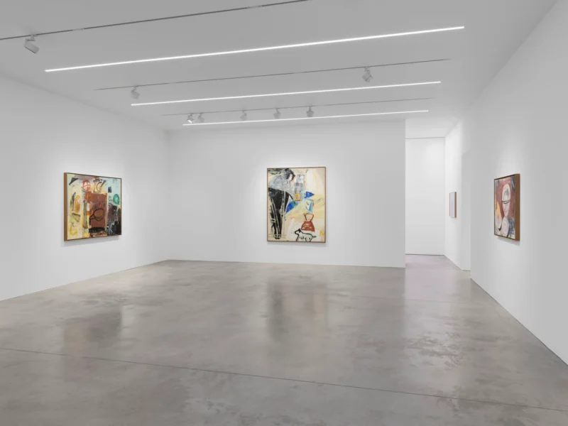 Installation shot from Roy Oxlade, @ Alison Jacques