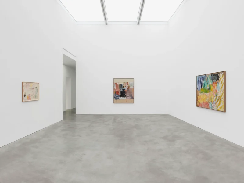 Installation shot from Roy Oxlade, @ Alison Jacques