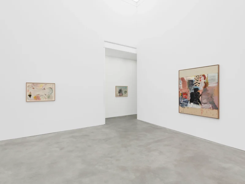 Installation shot from Roy Oxlade, @ Alison Jacques