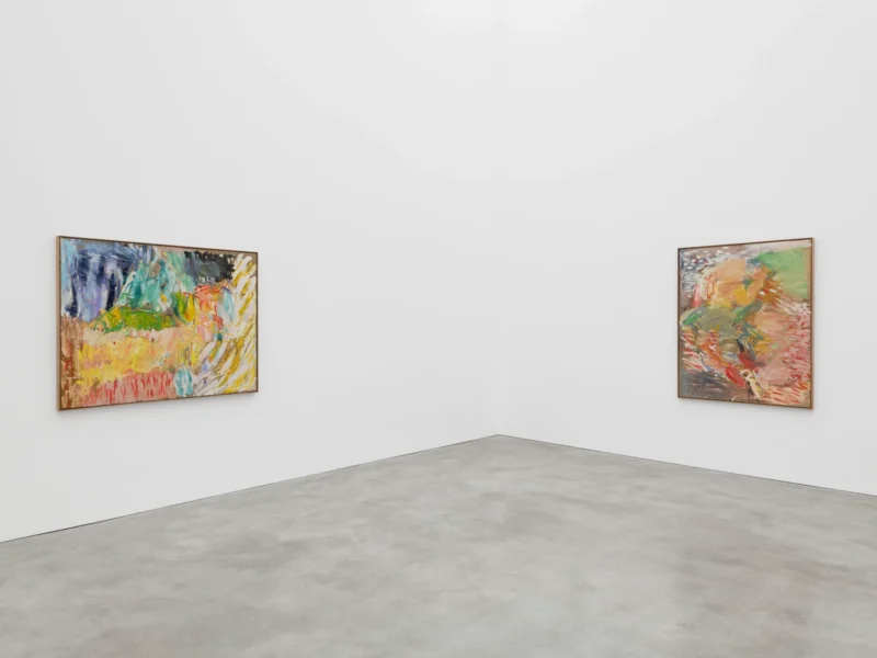 Installation shot from Roy Oxlade, @ Alison Jacques