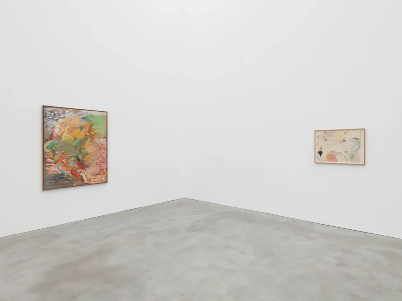 Installation shot from Roy Oxlade, @ Alison Jacques