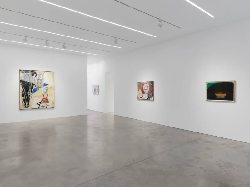 Installation shot from Roy Oxlade, @ Alison Jacques