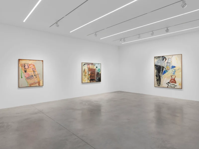 Installation shot from Roy Oxlade, @ Alison Jacques