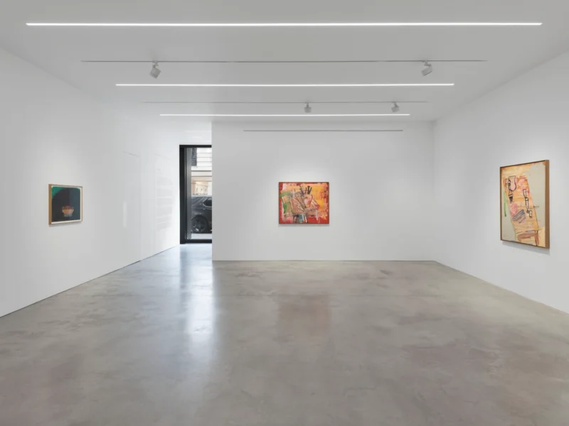 Installation shot from Roy Oxlade, @ Alison Jacques
