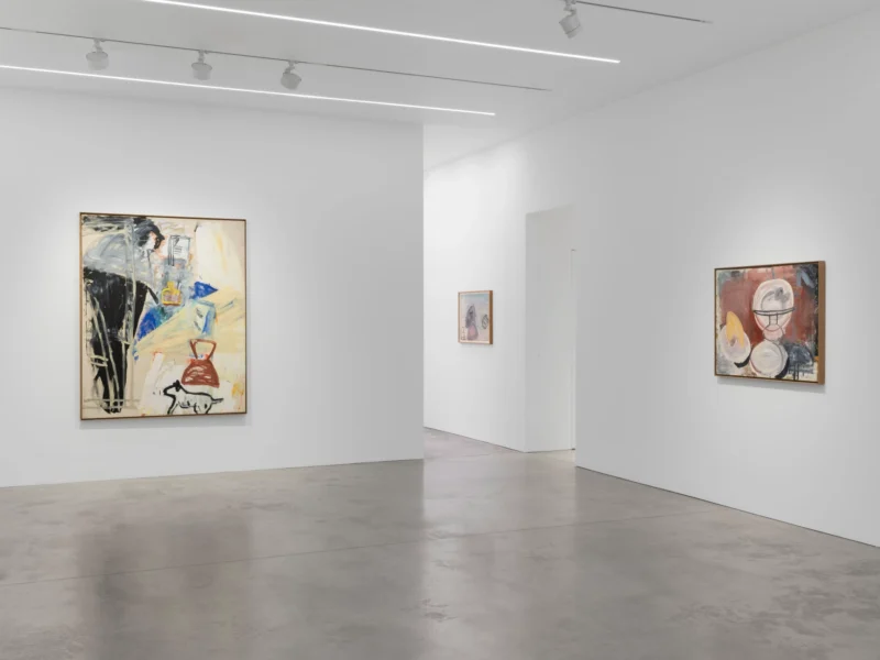 Installation shot from Roy Oxlade, @ Alison Jacques