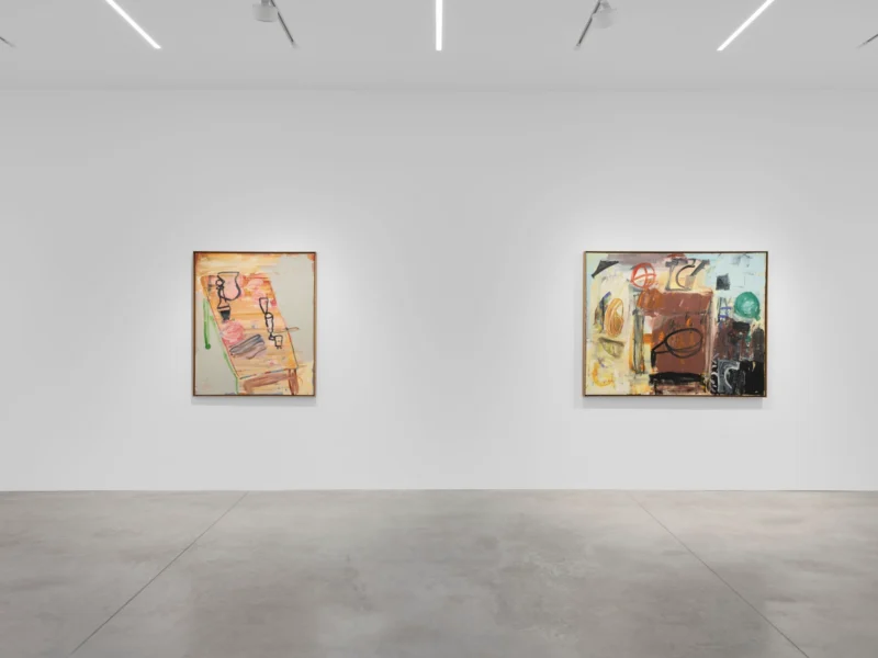 Installation shot from Roy Oxlade, @ Alison Jacques
