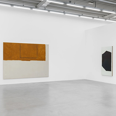 Image from Open Edges: Erik Lindman & Robert Motherwell, at Almine Rech