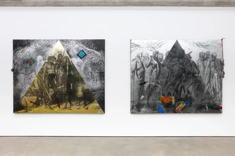 Installation shot from Brook Andrew: Symbolic Nature, @ Ames Yavuz