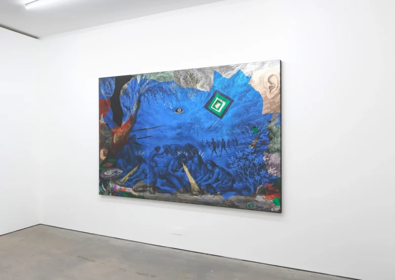 Installation shot from Brook Andrew: Symbolic Nature, @ Ames Yavuz