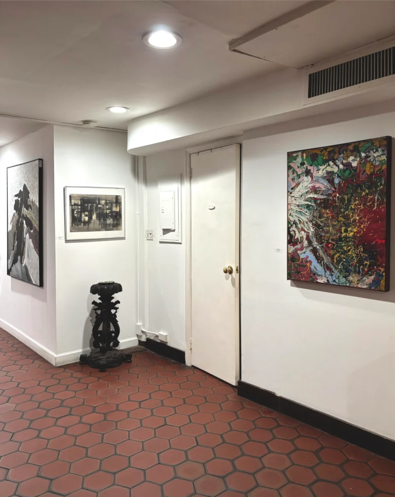 Installation shot from Abstract Legacy, @ Anita Shapolsky Gallery