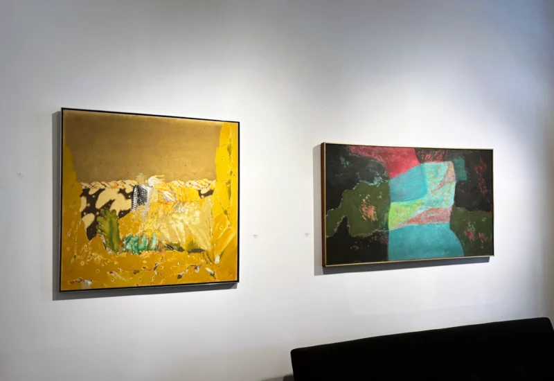 Installation shot from Abstract Legacy, @ Anita Shapolsky Gallery