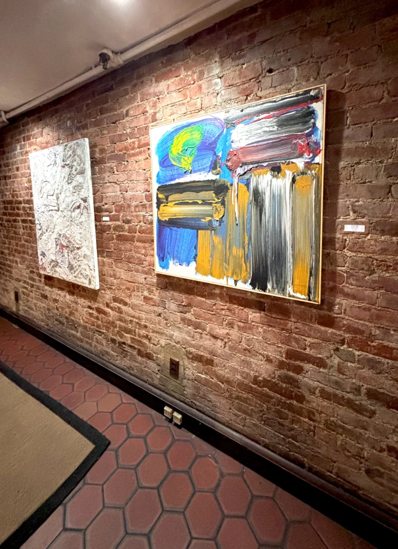 Installation shot from Abstract Legacy, @ Anita Shapolsky Gallery