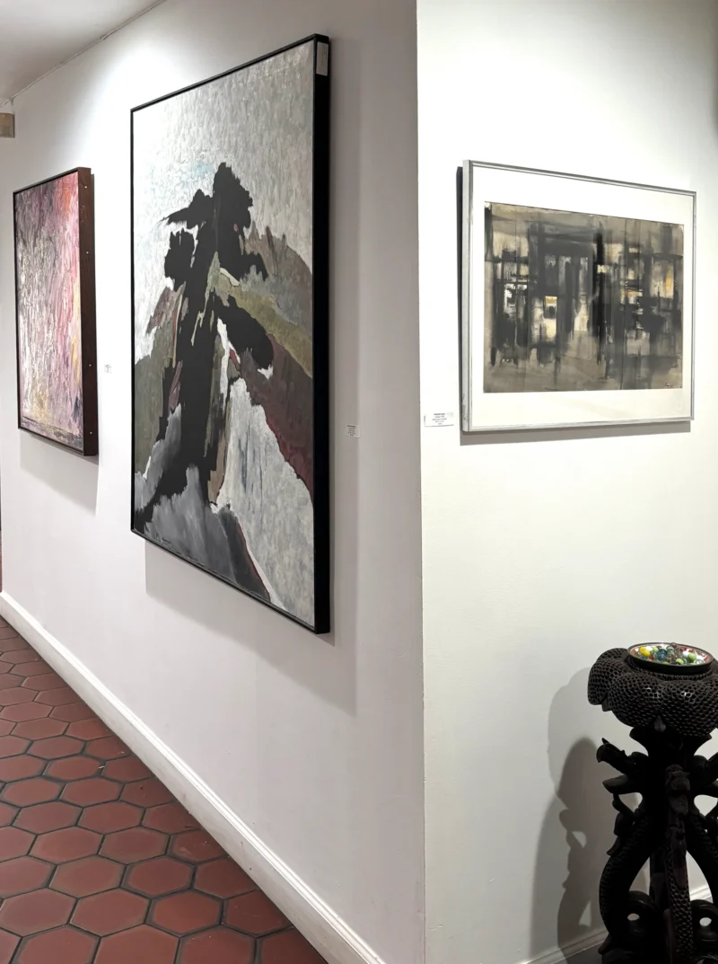 Installation shot from Abstract Legacy, @ Anita Shapolsky Gallery